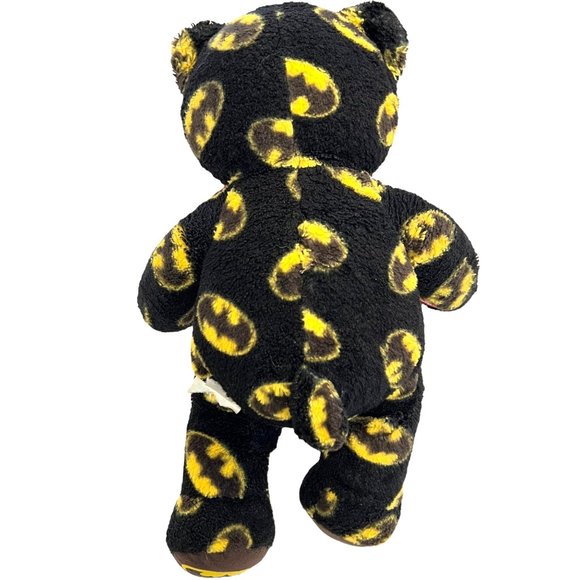 Build A Bear Batman Logo The Dark Knight Black Outfit Plush Dress Up Clothes - Picture 11 of 16